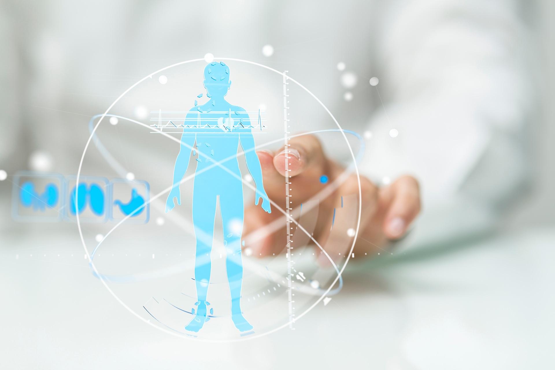 Digitale Körpergrafik mit Analyse | Osteopathie Freiburg
