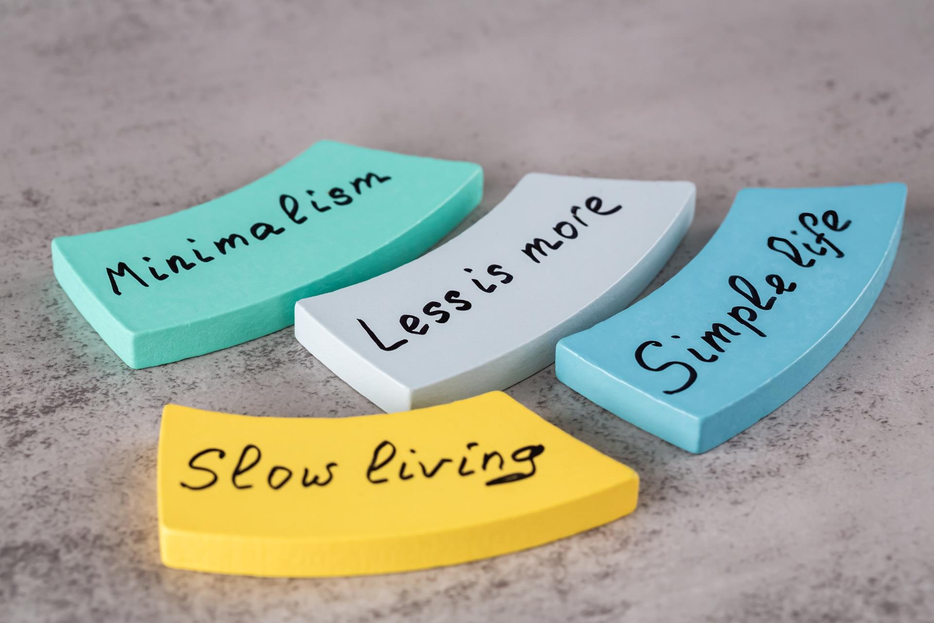 Schriftzuege zum Minimalismus und Slow Living | Weingut Rudolf Fürst